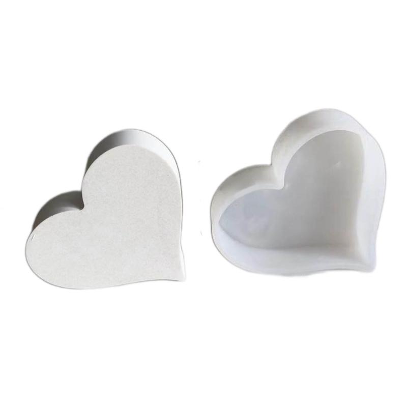 Формы из смолы в форме сердца Love Heart, полые силиконовые формы Love Hear, самодельные украшения из эпоксидной смолы, отливки, украшения
