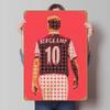 Dennis Bergkamp Metal Sign Sports Poster Decoration Wall Decor Living Room Decoration Man Art Mural Decorative Metal Plates Home