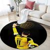 Marco Reus Printed Round Rug, Non Slip Washable Circular Carpet For Living Room Bedroom Playroom, Sports Fan Decor, Holiday Birthday Gift