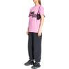 Balenciaga Футболка женская розовая свободного кроя 612965TNVN41401