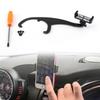 Car Phone GPS Mount Holder Stand Fit for Mini Cooper Gray