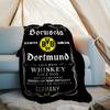 Borussia Dortmund printed throw blanket—soft,warm;versatile blanket for all seasons—perfect as &air-conditioning throw,nap blanket