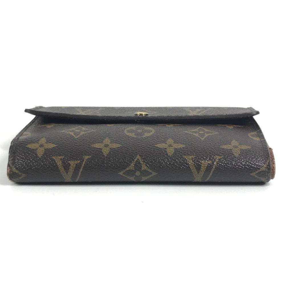 Louis Vuitton M61202 Monogram Porte TresorEtui Papie Long Wallet Trifold wallet