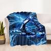 Various Car-patterned Mountain Bike Flannel Blankets - Soft and Suitable for Sofas, Beds, Offices, Travel, All Seasons, and Make A Great Holiday Gift.