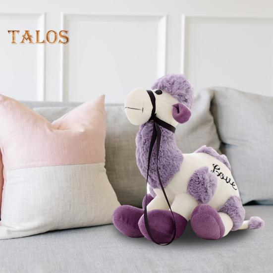 Плюшевая кукла верблюд 30/50 см теплая мягкая игрушка верблюд развивающая игрушка для объятий с животными пустыни многофункциональная подушка для детей домашний декор