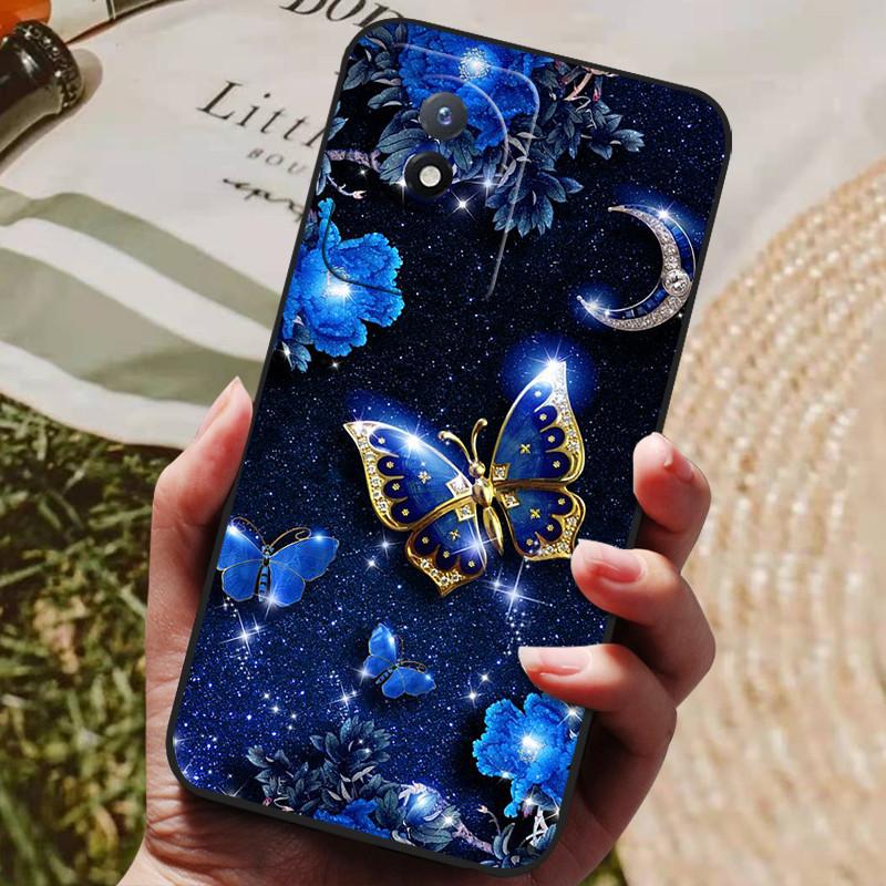 Чехол для Vivo Y02S V2203 Мягкий ТПУ Силиконовая Задняя Крышка для Vivo Y02 V2213 Y02 Y 02S 4G 2022 Чехлы для Телефона Защитный Модный Coque