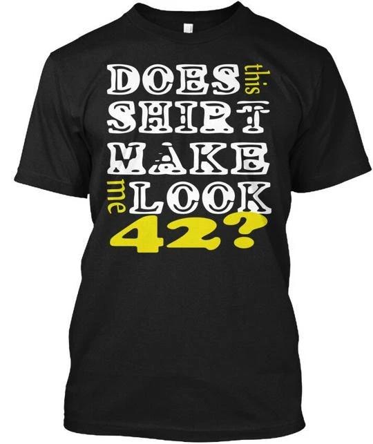 День Рождения S Для 42-летних Людей Делает Футболка Меня TTshirt Сделано в США до 5XL