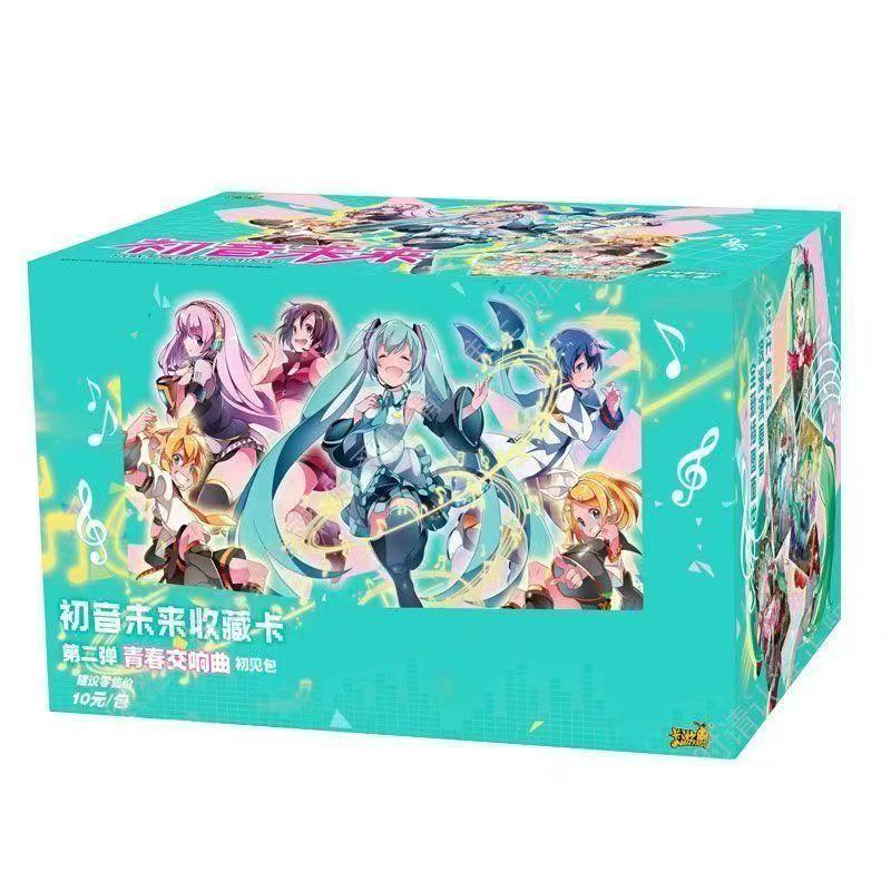 New Product Hatsune Miku Rainbow Park Series Cards Official Genuine Anime Peripheral Collection Toy Cards Festival Gift