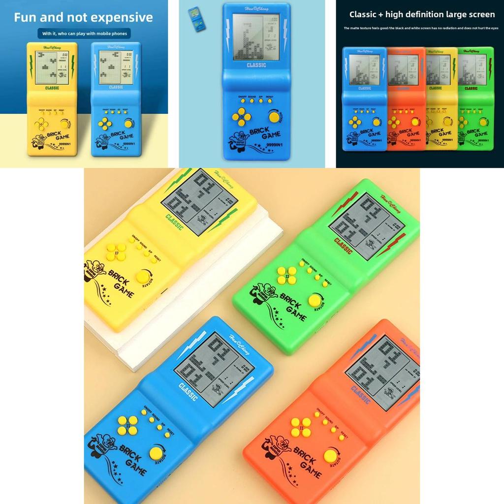 Классическая портативная игровая консоль Тетрис с большим экраном для энтузиастов ретро-игр