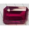 30-31 Ct Natural Shiny Red Ruby Emerald Cut Fabulous Certified Loose Gemstone