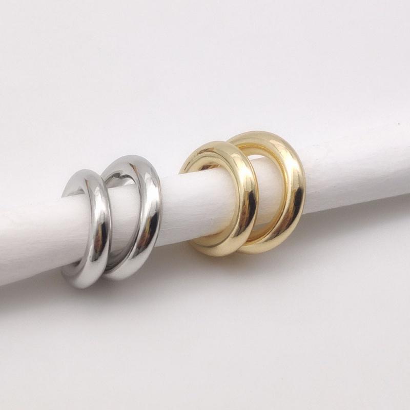 Новые модные уникальные поддельные перфорированные металлические клипсы для ушей, асимметричные круглые хрящевые женские модные ювелирные изделия, подарок для ушей, манжеты для девочек