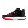 Air Jordan Zion 1 GS Bloodline Детские кроссовки Черный Белый Ярко-малиновый DA3131-006