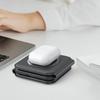 3-in-1 Wireless Charging Pad Portable Magnetic Foldable Travel Charger with Adapter for iPhone 13/12/Pro/Max, iWatch, AirPods 3/2/Pro, Black