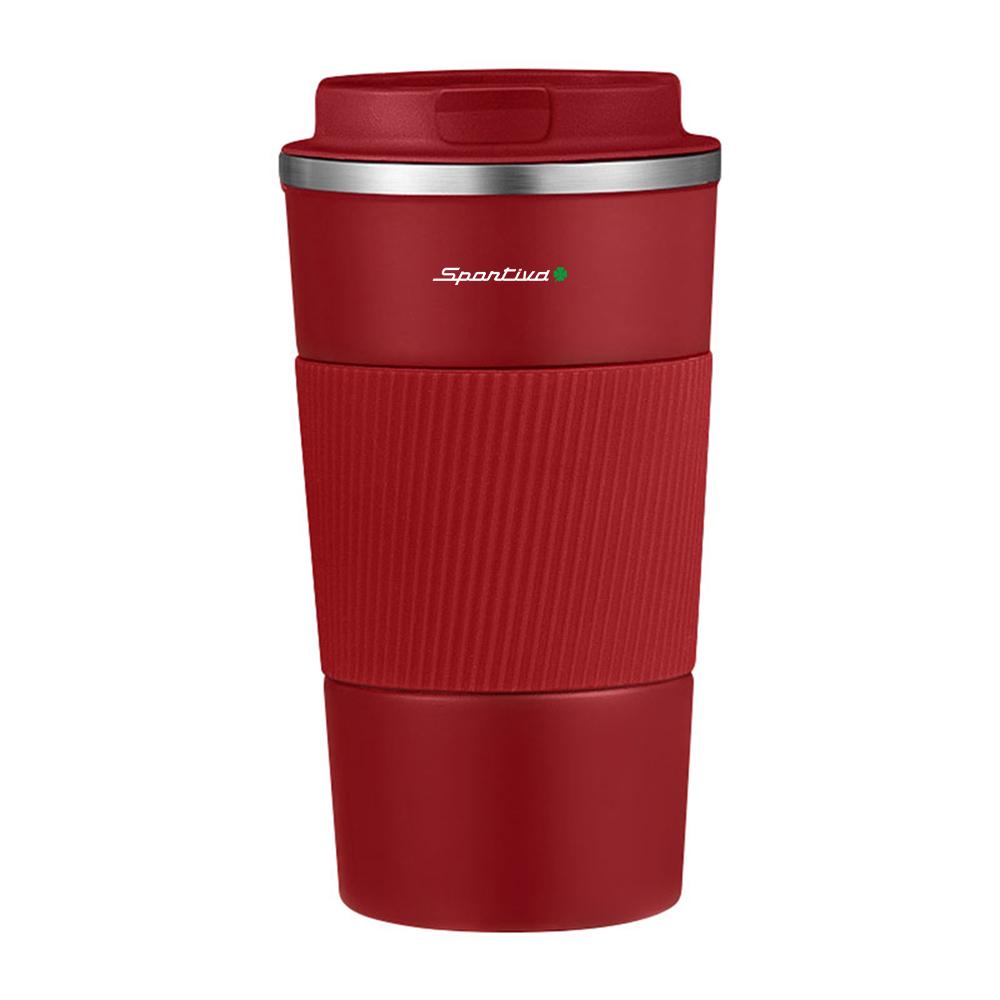 Thermo Cafe Coffee Mug Thermal Mug for Tea Water Coffee Car Thermos Mug For Alfa Romeo Stelvio Giulietta Tonale Disco 156 Mito ctv122