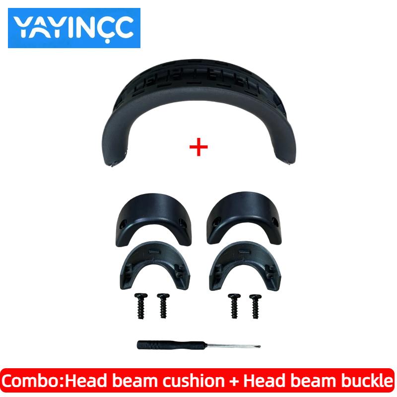 Replacement Headbeam lock/Headbeam pad/Protein skin ear pads For Microsoft Xbox Series Cushion Headphone Ear Pad repair parts