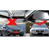 Для LHD BMW 5 Серии F10 F11 2010-2013 Наклейка на крышку бокового зеркала заднего вида автомобиля, накладка на крыло, внешняя дверная накладка, отделка из углеродного волокна