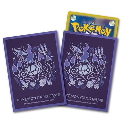 Оригинальный протектор для колоды Pokémon Center для карточной игры Pokémon Premium Gloss Эволюционный путь Chandelure
