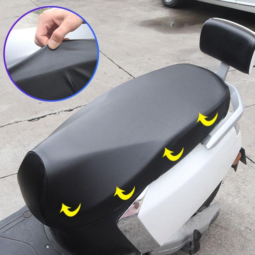 Elastic Electric Bicycle Seat Cover Breathable Motorcycle Seat Protector Weather Protection