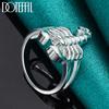 925 Sterling Silver Animal Shaped Ring Fashion Wedding Jewelry