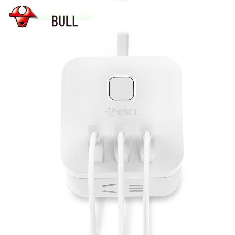 BULL Интегрированная кубическая удлинительная розетка, штепсель CN (адаптер в комплекте)