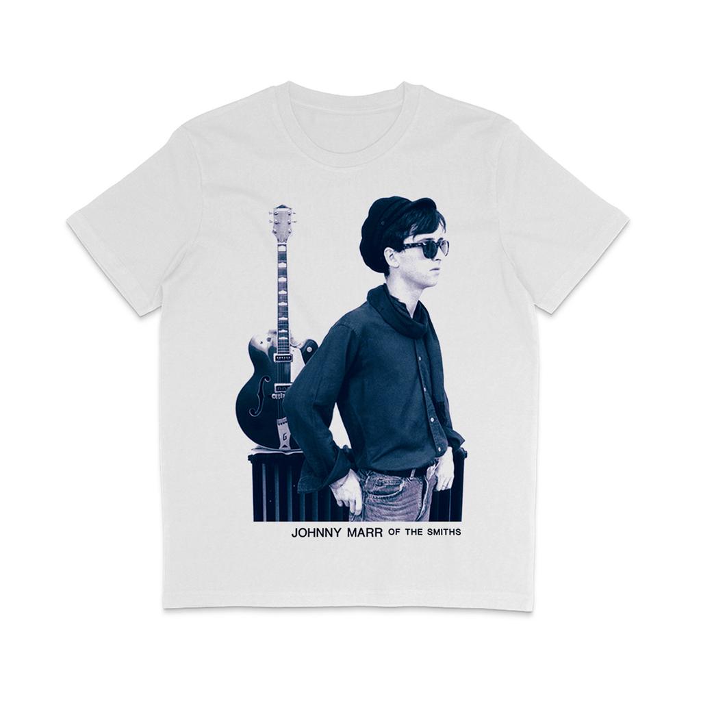 Johnny Marr - 1984 - Rough Trade Promo - Organic T-Shirt Mens Womens Tees Top - Morrissey - Guitar