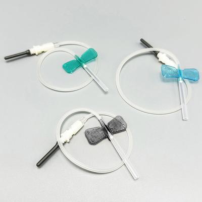 100 шт./лот Одноразовая игла для взятия крови с двойными крыльями-бабочками Игла для взятия крови Уход за животными Комната для кошек Собаки Животное