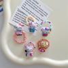 Sanrio Hello Kitty Кольца с бусинами Кольца с бусинами Аниме Аксессуары Подарки на день рождения для женщин Девочек