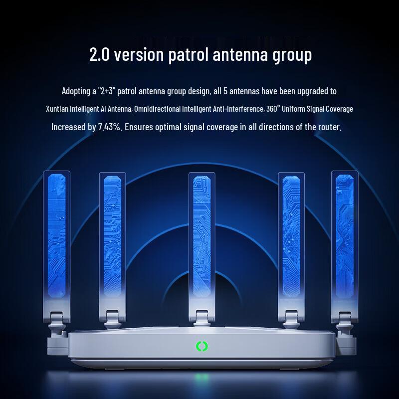 ZTE XunTian BE5100 Wi-Fi 7 Router (CN version)