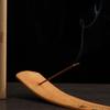 Natural Plain Aromatherapy Incense Board Wooden Ash Catcher Incense Bvrner Censer Stick Holder