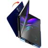 Coque - BOOLING - pour Samsung Galaxy Z Fold 3 - Protection Clear View - Support intégré - Bleu