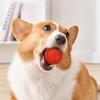 Squeaky Dog Chewing Sound Ball Toy Safe Teeth Cleaning Interactive Puppy Chew Toy Balls Dog Training Toys Pet Supplies for Boredom Relief Dental Care