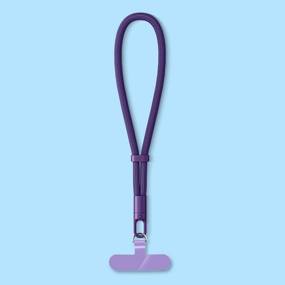 Аксессуары для мобильного телефона Регулируемый шнурок Защита от потери Плетеный ремешок на запястье Универсальная короткая подвесная веревка Мобильный телефон