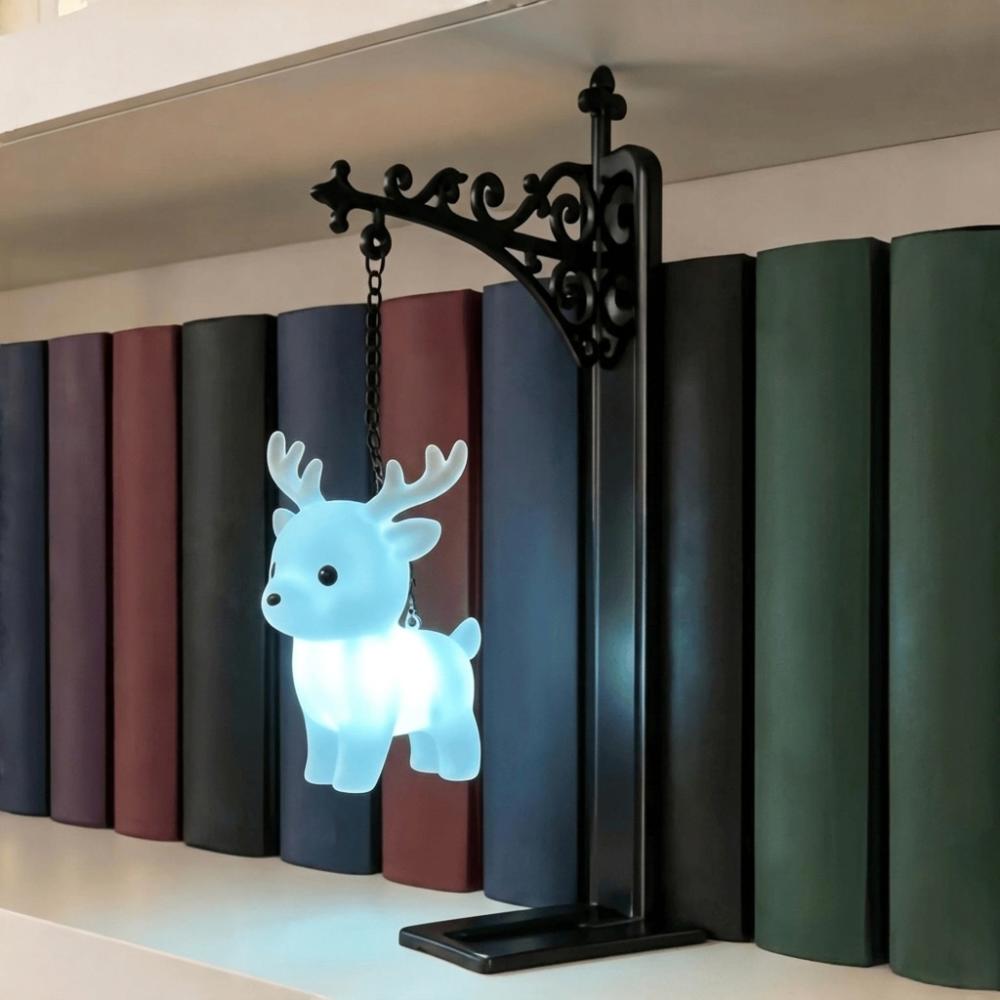 Wrought Iron Owl Bookshelf Lamp Vintage Bookend Shelf Lamp Reading Nook Light Birthday Gift