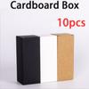 10PCS Kraft Paper Paper Gift Box Black/White Lipstick Cosmetic Packing Box Baby Shower
