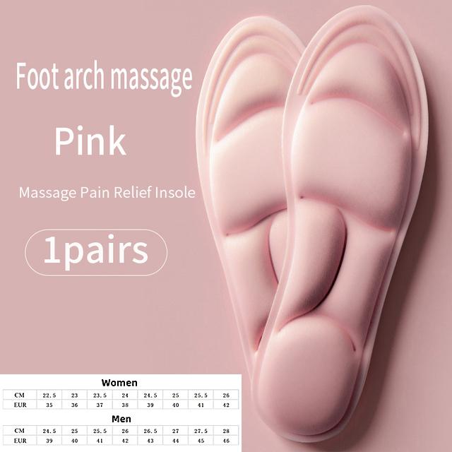 5D стельки для обуви, женские дышащие спортивные стельки для бега, поддержка свода стопы, подошвенный фасциит, подушечки для обуви, подошва из пены с эффектом памяти