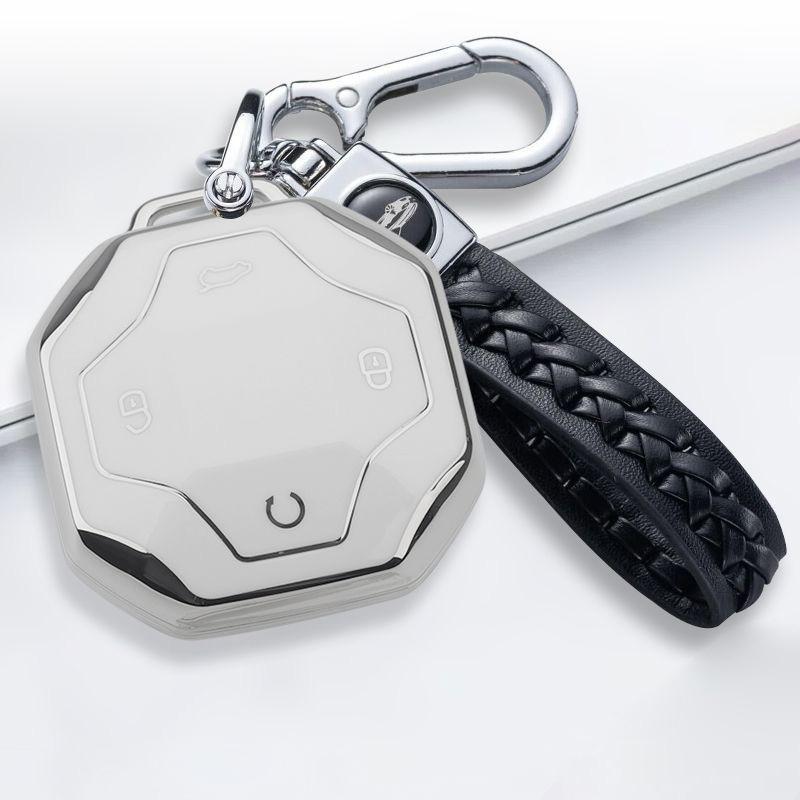 Чехол для ключа автомобиля для Chery Jetour T2 Traveler Traveller Pro 2023 2024 Чехол для пульта ДУ Брелок-держатель Брелок Аксессуары для интерьера