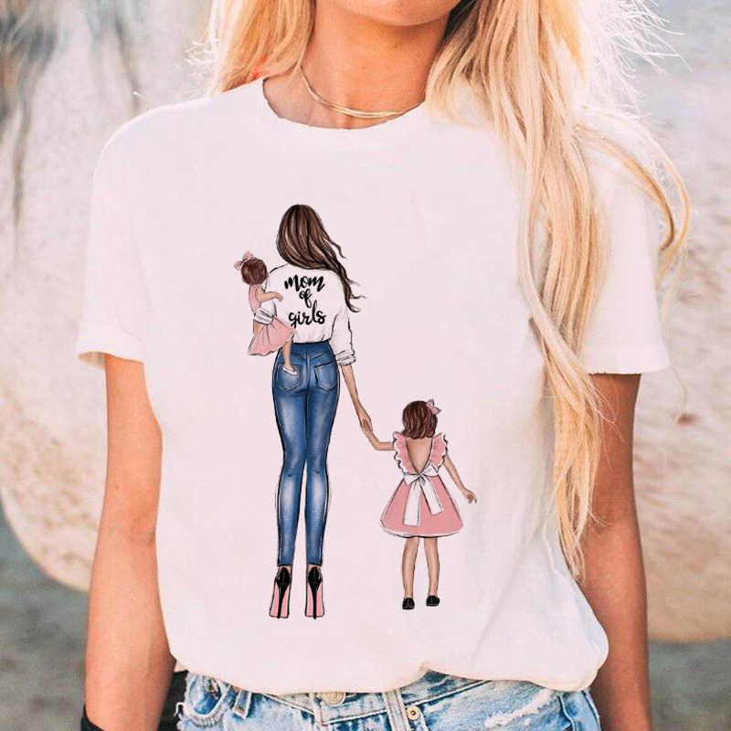 Женские футболки повседневные футболки с коротким рукавом летние женские мультяшные принты женская одежда женская графическая белая футболка женская футболка