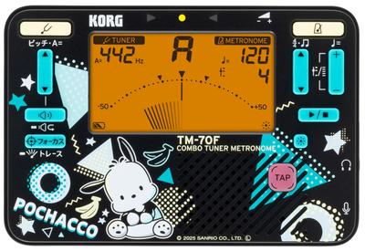 KORG Tuner Metronome Pochacco с контактом в SPC TM-70C Микрофон-петличка/Сделано в Японии/Духовой оркестр/Оркестр TM-70C