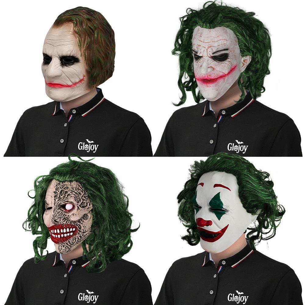 Batman Joker Movie Ghost Face Mask Halloween Live Streaming Horror Mask Masquerade Party Prank Prop
