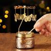 Rotating Soy Wax Scented Candle Holder - Birthday Gift & Home Decor 