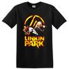 Футболка Linkin Park Рок-группа Певцы Микрофон Графика Концерт Музыка Искусство Футболка