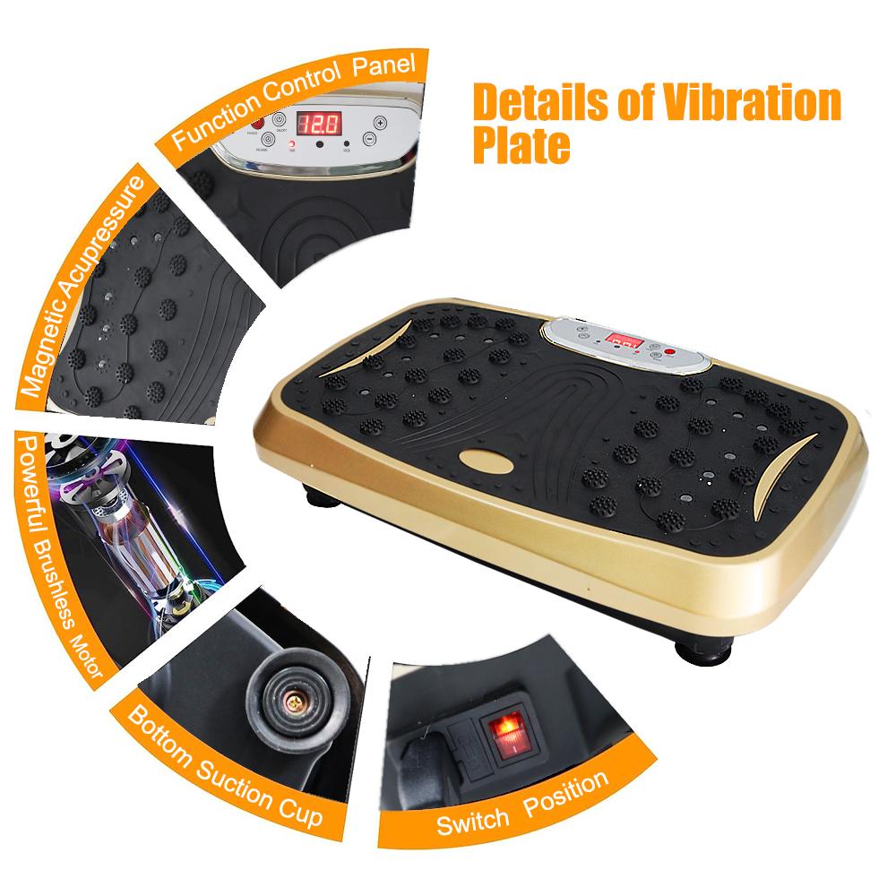 Вибрационная платформа, тренировочная платформа для всего тела для похудения, фитнеса, скульптуры тела, тренировочное оборудование для массажа