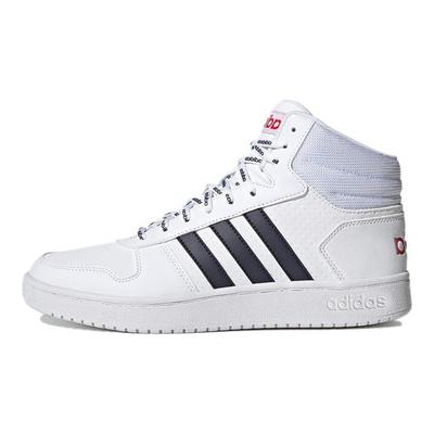 Кроссовки Hoops 2.0 Mid Белые Чернила Легенды FY8616