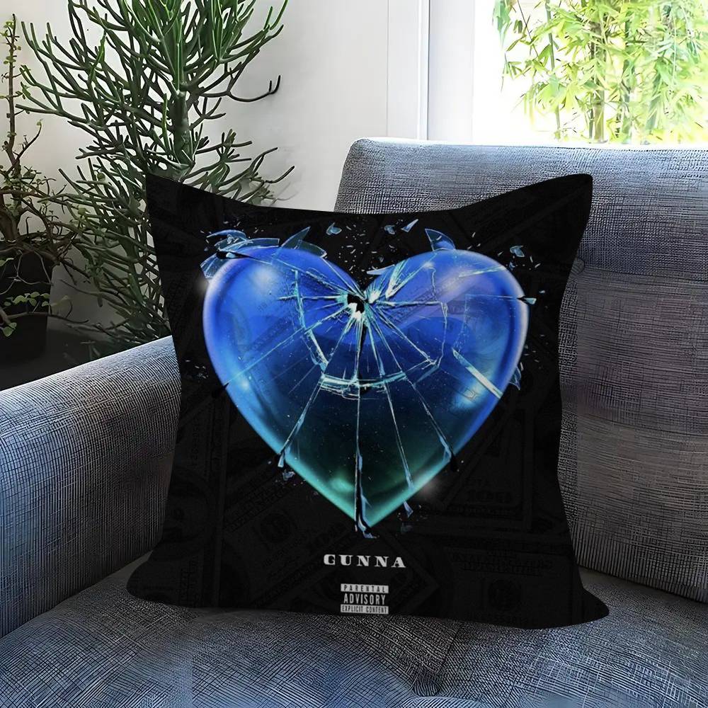 Singer Gunna Hot Album pillow cover sofa cushion cover home room decoration children gift
