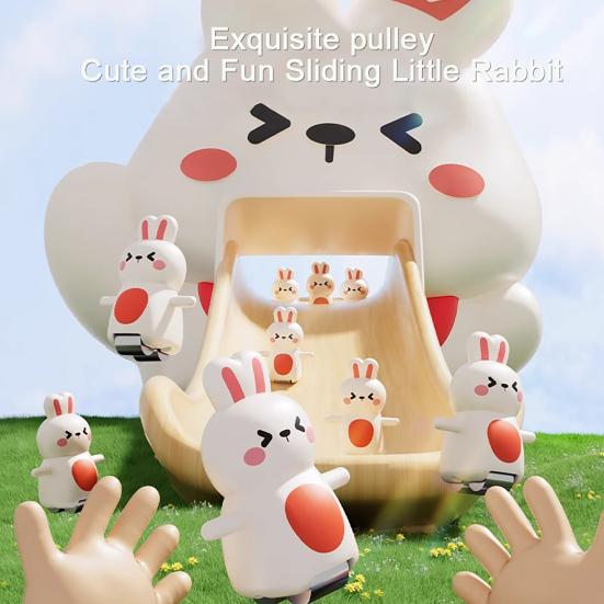 Yousheng электрическая игрушка-горка для скалолазания в виде животных со светодиодной подсветкой и музыкой для детей, обучающая автоматическая лестница для восхождения в виде динозавра и кролика, американские горки