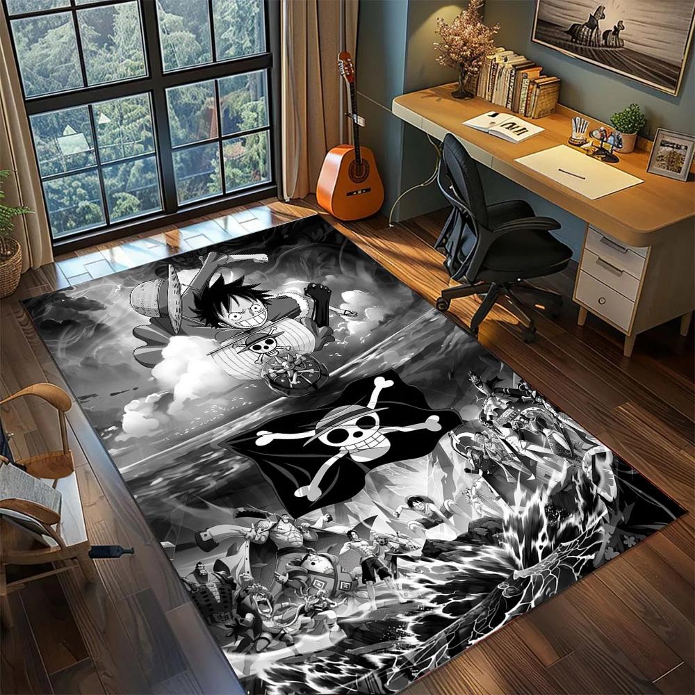 One Piece!Rug Carpet Large Area Rug Non Slip Washable Floor Mat Gamer Room Bedroom Home Decor