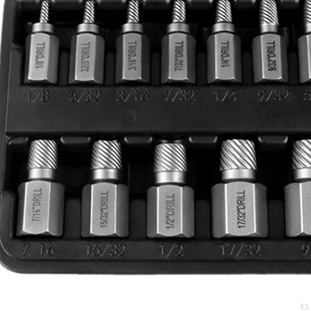 Поврежденные наборы болтов экстрактора винта, высокая твердость, прочная стальная стержень с шестигранной головкой