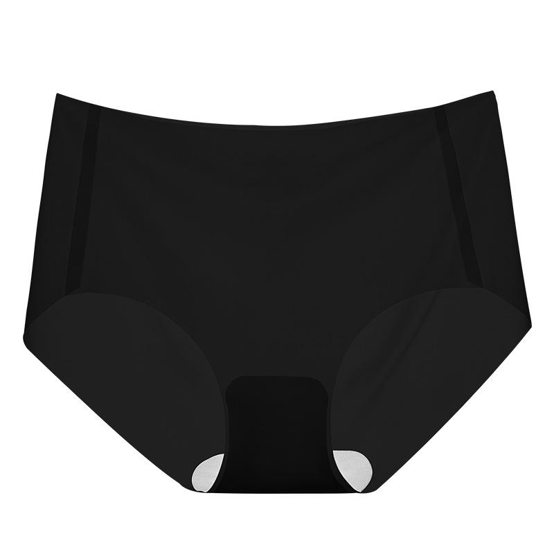 Facial Mask Pants Summer Thin Underwear Women's Seamless Ice Silk Female Underwear Summer Ultra-thin Quick Drying Summer Briefs Women