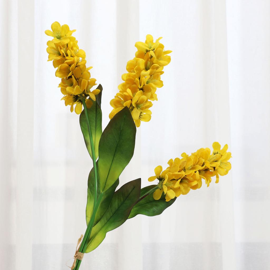 Simulation flower feel hyacinth bundle home living room entrance TV cabinet decoration fake flower ornament