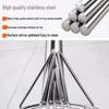 ZISIZ Extra-Large 201 Stainless Steel Skimmer with Long Handle